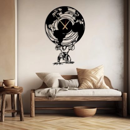 Atlas Inspired Wall Clock - Image 6