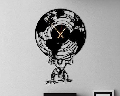 Atlas Inspired Wall Clock - Image 5