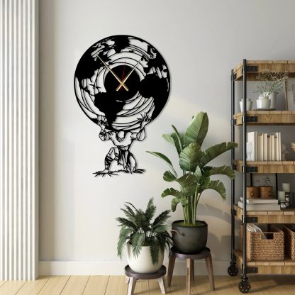 Atlas Inspired Wall Clock - Image 4