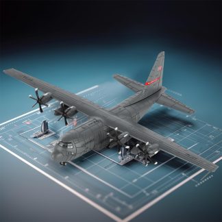 transport aircraft model ornaments