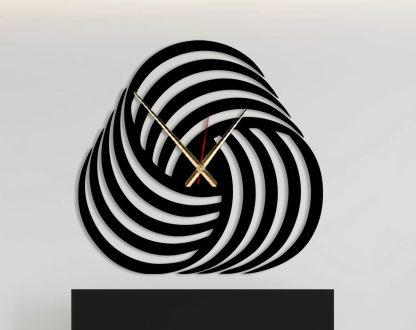Optical illusion spiral wall clock - Image 5
