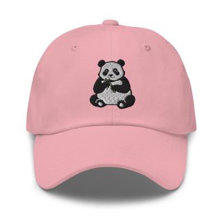 Cute panda embroidered baseball cap