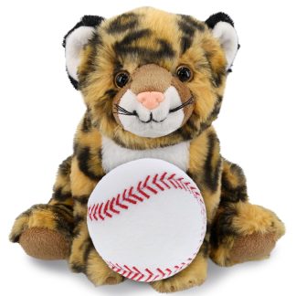 Baseball Tiger Plush Doll