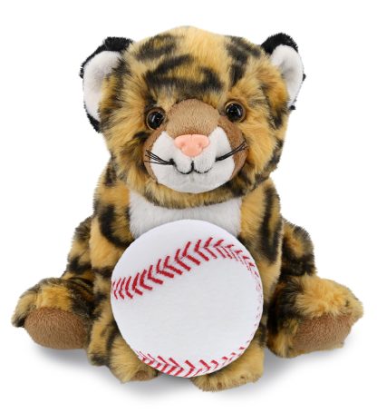 Baseball Tiger Plush Doll