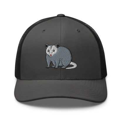 Possum embroidered mesh hat - Image 6