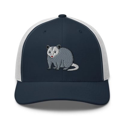 Possum embroidered mesh hat - Image 4