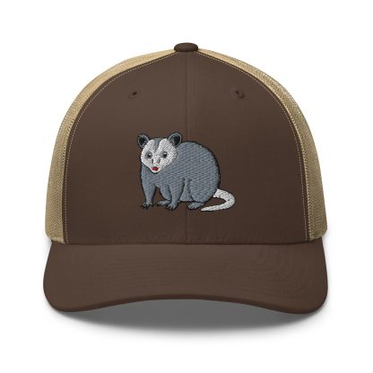 Possum embroidered mesh hat - Image 3