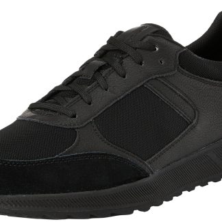 Men's all-black sneakers
