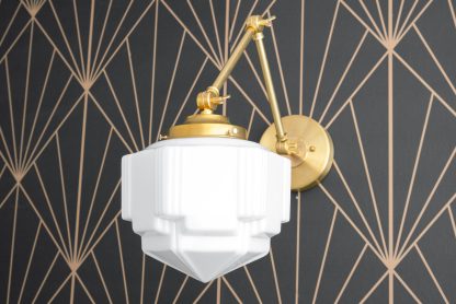 Retro Geometric Folding Arm Wall Lamp - Image 5