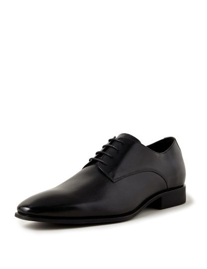 Men's exquisite black Oxford shoes