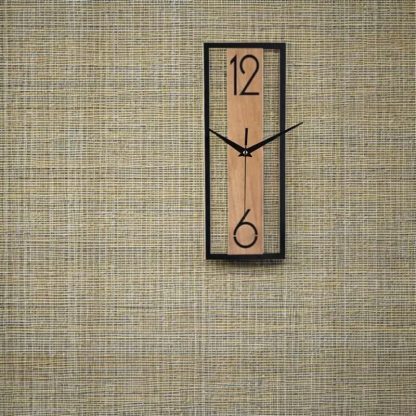 Modern simple long wall clock - Image 3