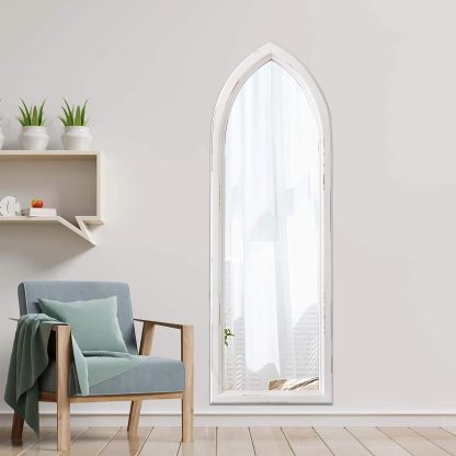 French retro arch full-length mirror - Image 5