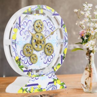 Artistic gear clock