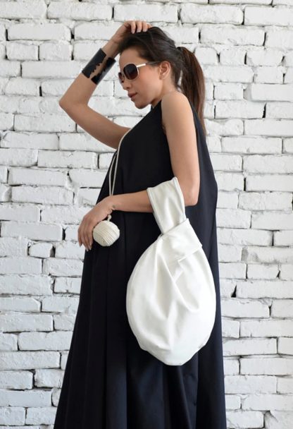 Lazy soft leather cloud bag - Image 4