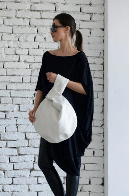 Lazy soft leather cloud bag - Image 2