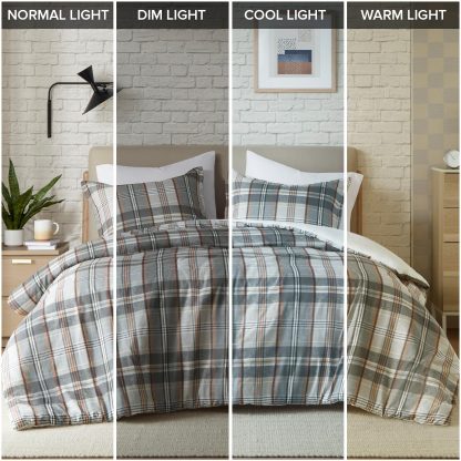 Pastoral plaid bedding - Image 6