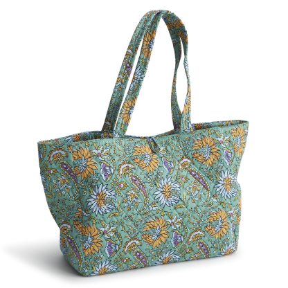 Floral Dream Quilted Tote Bag - Image 7