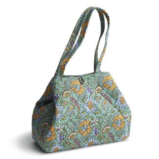 Floral Dream Quilted Tote Bag