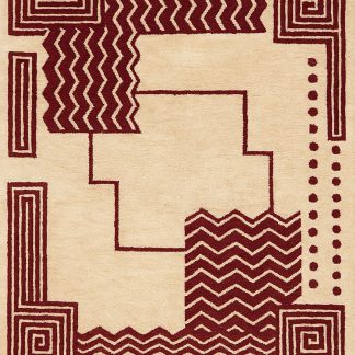 Creative geometric carpet