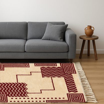Creative geometric carpet - Image 2
