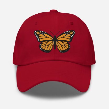 Butterfly embroidered baseball cap - Image 9