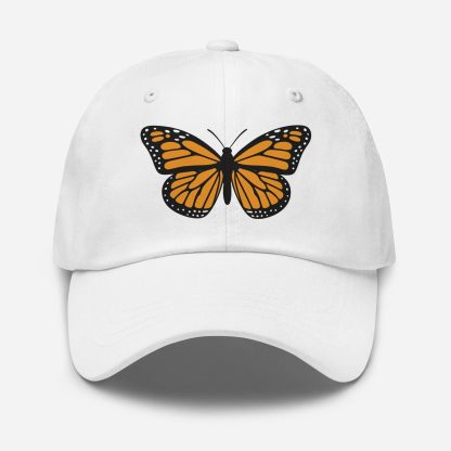 Butterfly embroidered baseball cap - Image 4