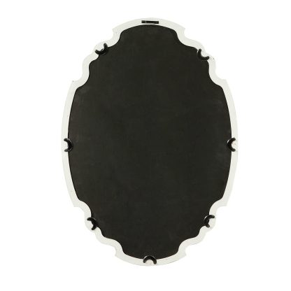French soft-edge oval mirror - Image 9