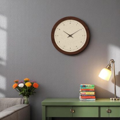 Retro wooden wall clock - Image 2