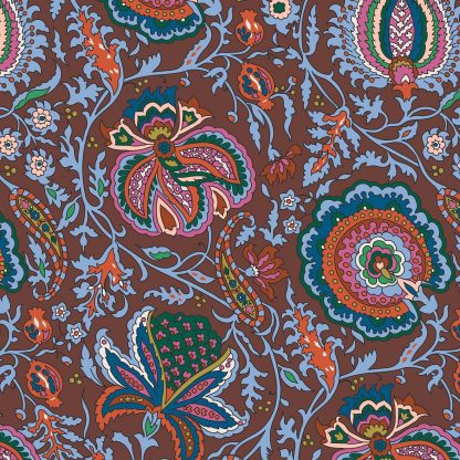 Ethnic print quilted tote bag - Image 9