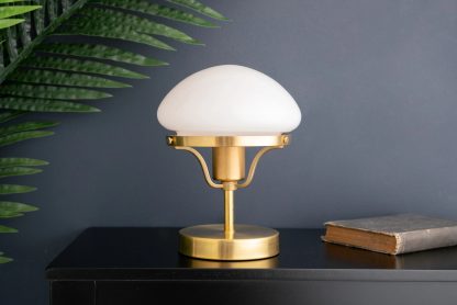 Retro Mushroom Cloud Glass Table Lamp - Image 3