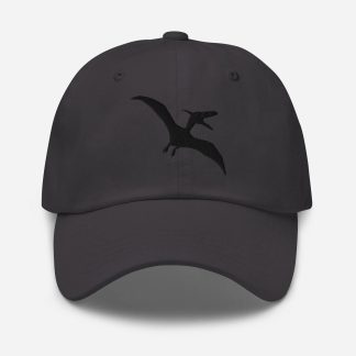 Pterosaur embroidered baseball cap