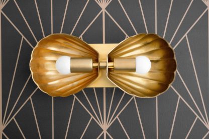 Shell-shaped art wall lamp - Image 3