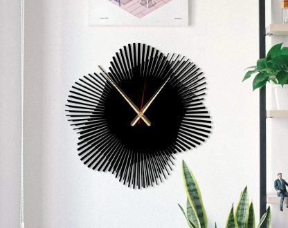 Petal Radiating Art Wall Clock - Image 5