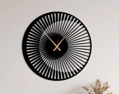 Piano Key Radiant Wall Clock - Image 5