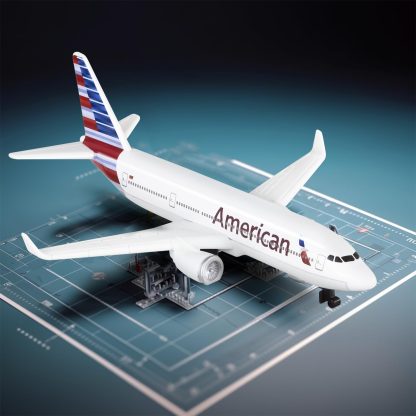 American Airlines aircraft model - Image 4