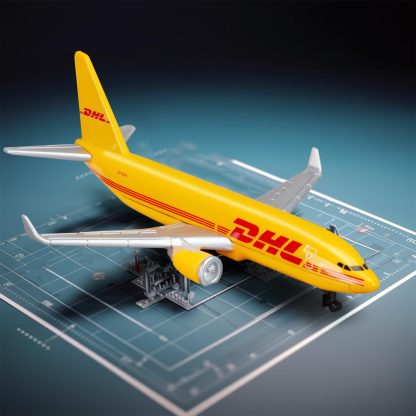 DHL airplane model - Image 5