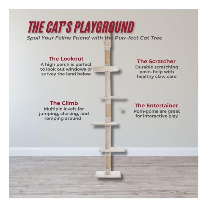 Super high multi-layer cat climbing frame - Image 3