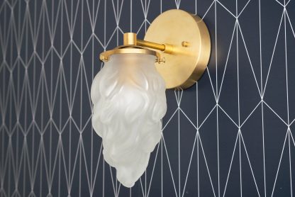 Art Flame Glass Wall Lamp