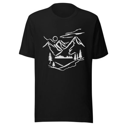 Outdoor Mountain Print T-Shirt - Image 4