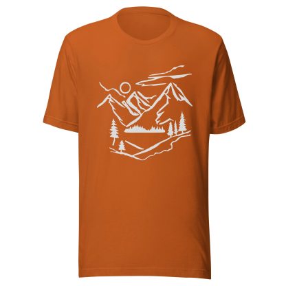 Outdoor Mountain Print T-Shirt - Image 3