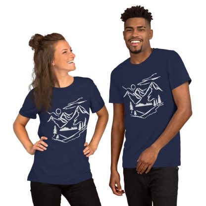 Outdoor Mountain Print T-Shirt - Image 2
