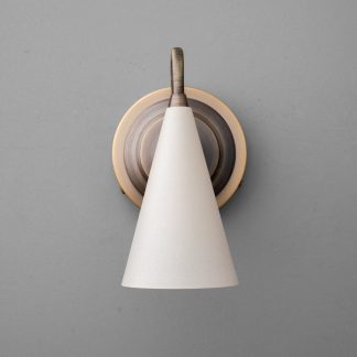 Retro conical wall lamp