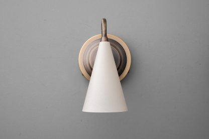 Retro conical wall lamp