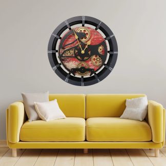 Mechanical Gear Art Wall Clock