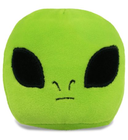 Alien head plush toy