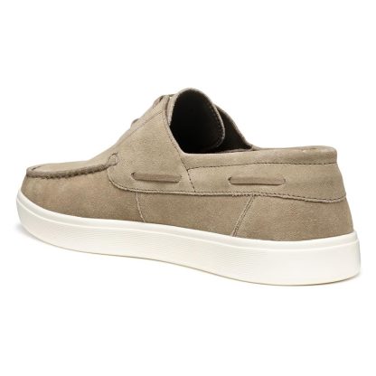 Men's beige suede loafers - Image 2