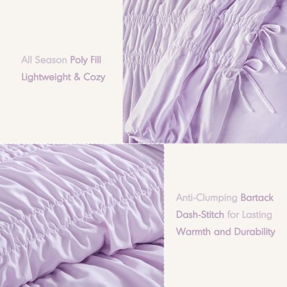 Lavender Ruffle Bedding - Image 2