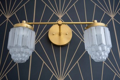 Retro Glass Double Wall Lamp - Image 5