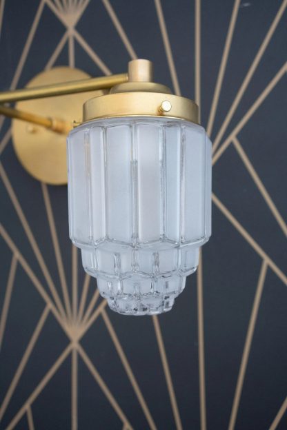 Retro Glass Double Wall Lamp - Image 2