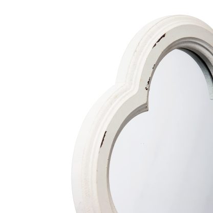 French retro old flower window mirror - Image 2